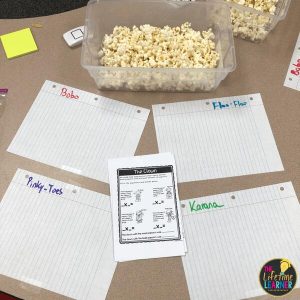 circus classroom transformation popcorn and worksheets