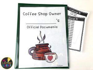 coffee classroom transformation folders