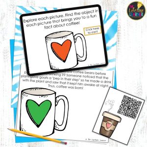 coffee classroom transformation qr codes