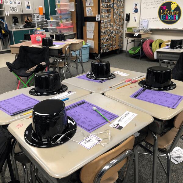 magician classroom transformation decorations