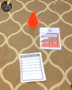 race car worksheet