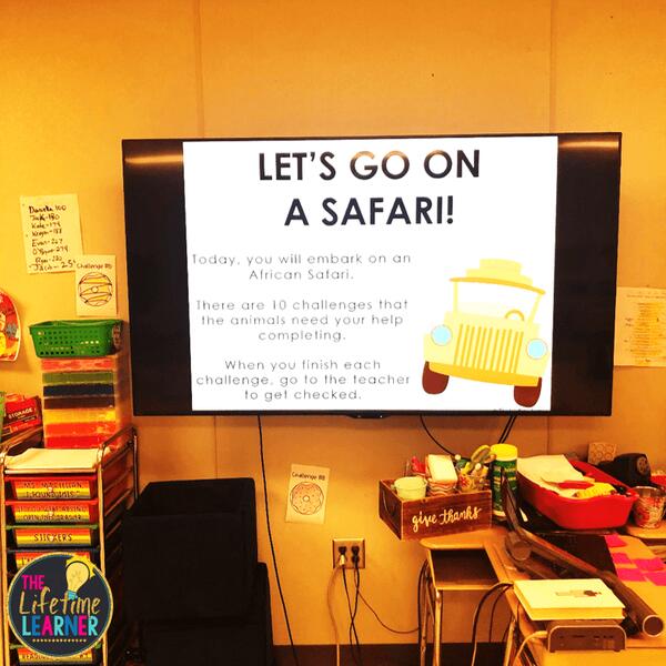 safari slides for TV