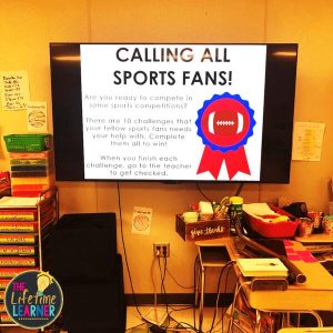 sports slides for TV