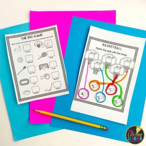 sports worksheets