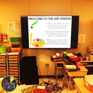 artist classroom transformation slides