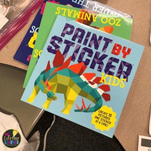 classroom transformation paint by sticker reward