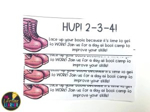 boot camp classroom transformation admission tickets