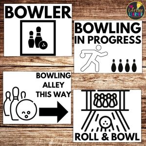 bowling classroom transformation signs