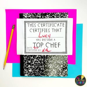 chef classroom transformation certificate