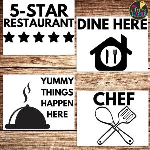 chef classroom transformation posters