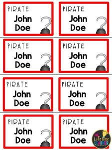 pirate nametags