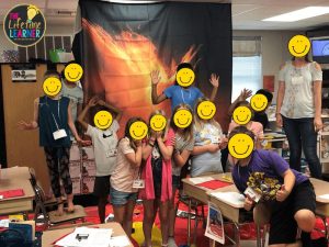 the floor is lava classroom transformation kids working