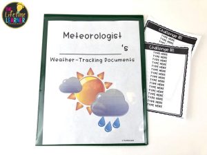 weather classroom transformation folders