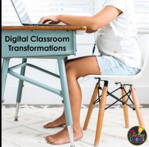 girl at desk learning on computer