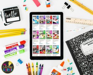 ipad with digital classroom transformations and pencils