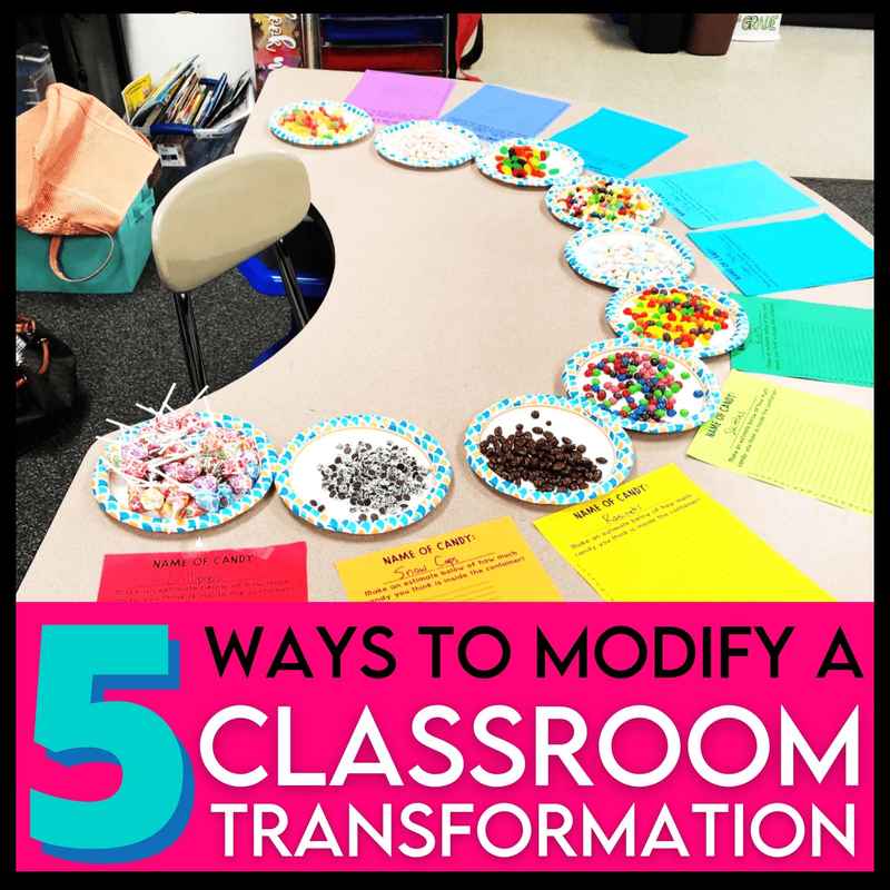 5 Easy Ways to Modify a Classroom Transformation for Any Grade