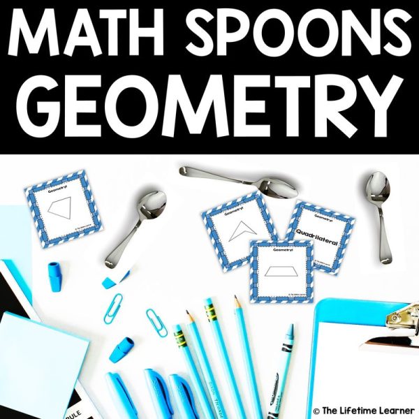 Geometry 2D Shapes Math Spoons Game
