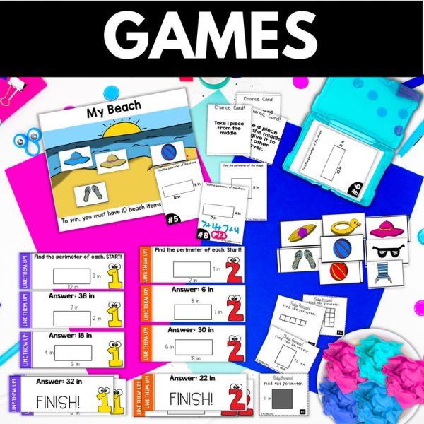 3rd Grade Perimeter of Rectangles Worksheets & Activities - Image 3