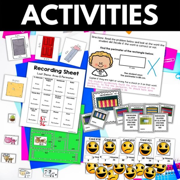 3rd Grade Perimeter of Rectangles Worksheets & Activities - Image 4