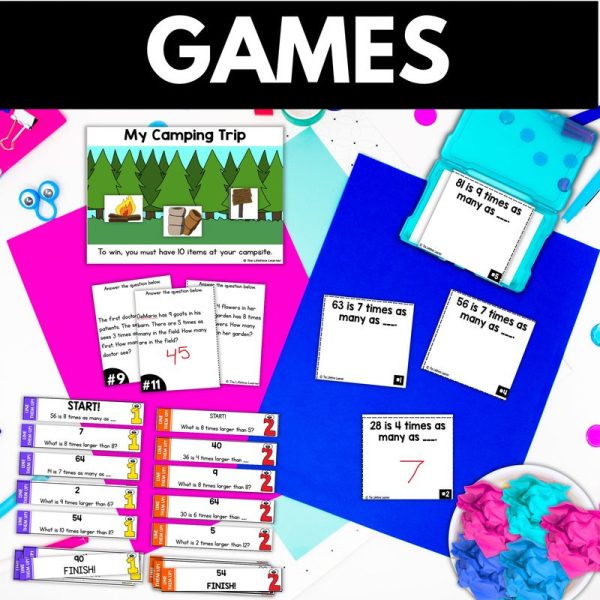 Multiplicative Comparisons 4th Grade Math Activities - Image 3