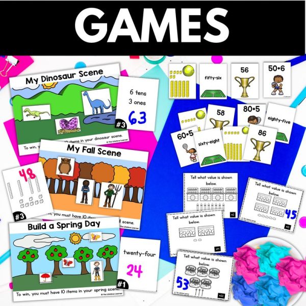 1st Grade Place Value to 100 Worksheets - Image 3