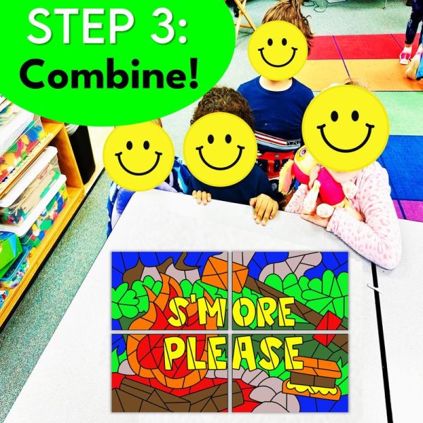 Camping Team Coloring Addition Subtraction Math Fact Fluency - Image 4