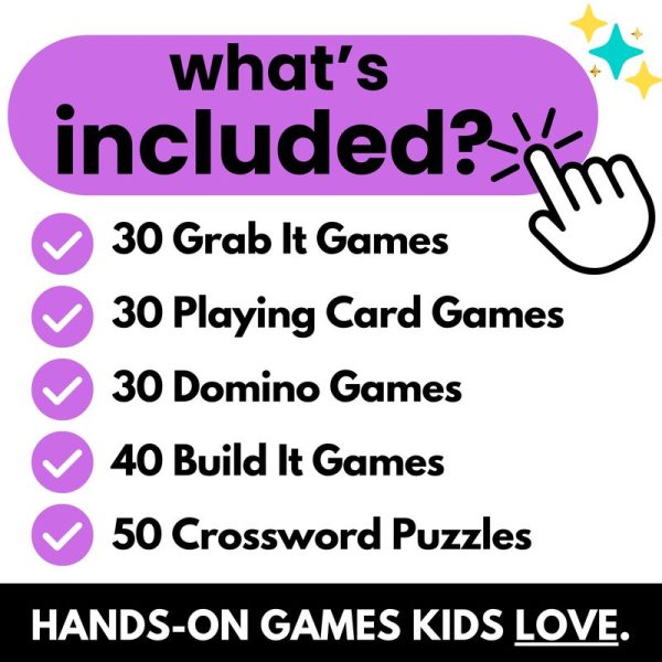 3rd. 4th, 5th Grade Reading and Grammar Hands On Game Bundle - Image 2