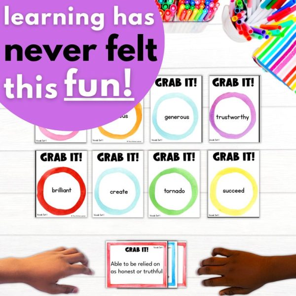 3rd. 4th, 5th Grade Reading and Grammar Hands On Game Bundle - Image 3