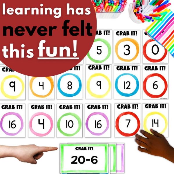 Addition and Subtraction Math Facts Hands On Game Bundle - Image 3