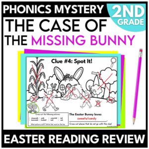 2nd Grade Easter Mystery Phonics Review