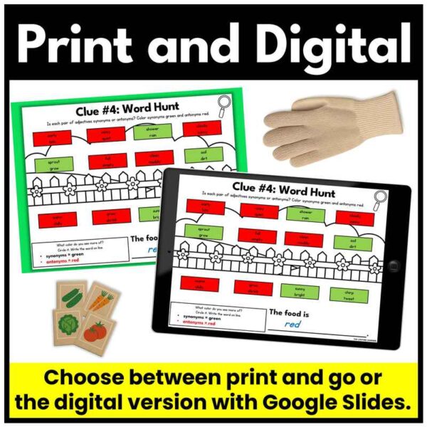 Parts of Speech Spring Grammar Mystery - Image 4