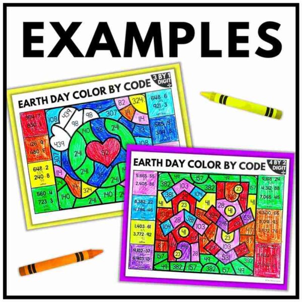 Earth Day Math Coloring Pages - Image 2
